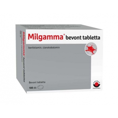 Milgamma bevont tabletta 100 db