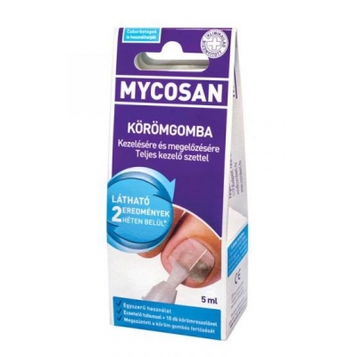 Mycosan ecsetelő körömgomba kezelésére, 5 ml