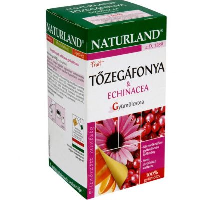 Naturland tőzegáfonya és echinacea 20 x 2 g