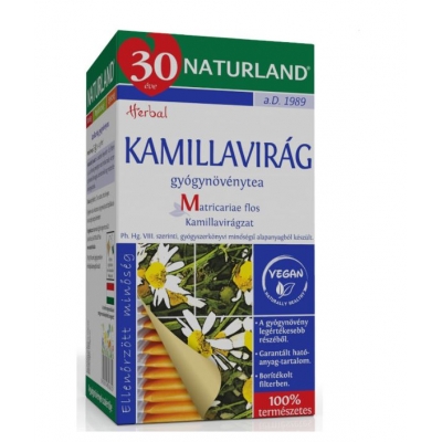 Naturland kamillavirág tea 25 filter