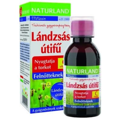 Naturland Lándzsás útifű C-vitaminnal felnőtteknek 150 ml