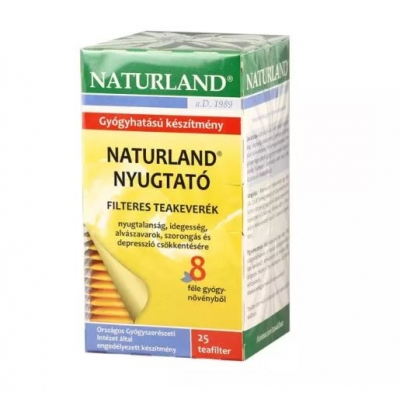 Naturland nyugtató filteres teakeverék 25 db
