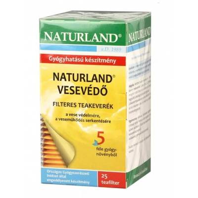 Naturland vesevédő teakeverék 25 filter