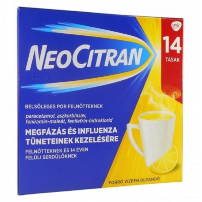 Neo Citran por felnőtteknek megfázásra 14 db
