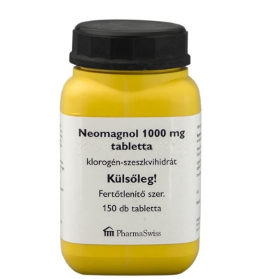Neomagnol tabletta 150 db
