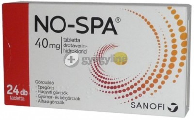 NO-SPA 40 mg tabletta 24 db