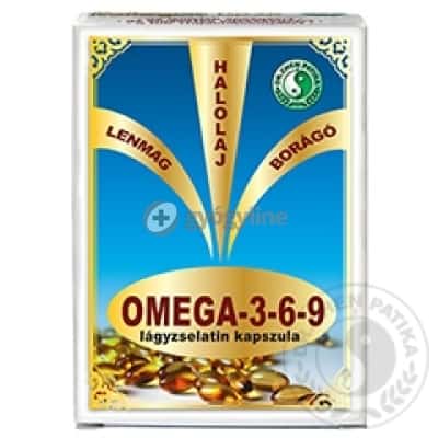Dr. Chen omega 3-6-9 lágyzselatin kapszula 30 db
