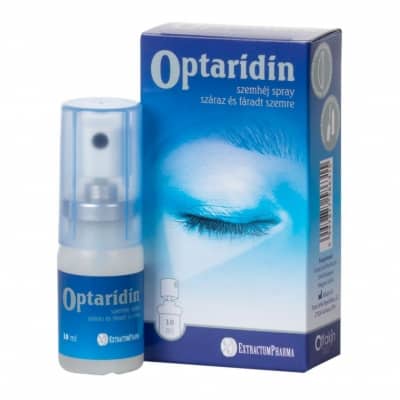 Optaridin szemhéj spray kivörösödött, irritált szemre