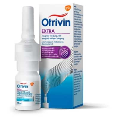 Otrivin Extra 1 mg + 50 mg/ml adagoló oldatos orrspray 10 ml