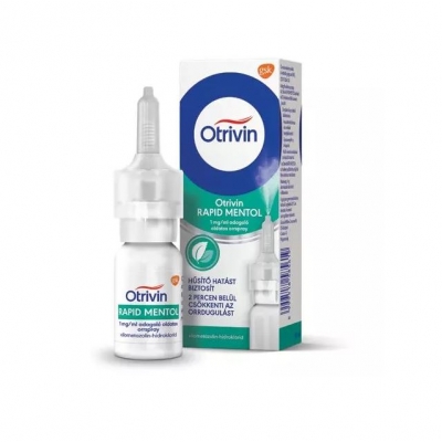  Otrivin rapid menthol 1 mg/ml adagoló oldatos orrspray 10 ml