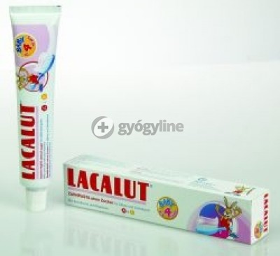 Lacalut fogkrém gyermek 4 éves korig 50 ml