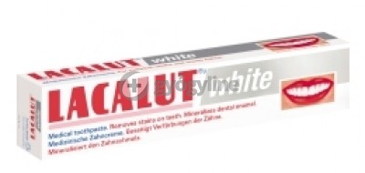 Lacalut white fogfehérítő fogkrém 75 ml