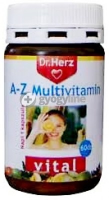 Dr. Herz A-Z multivitamin kapszula 60 db