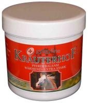 Krauterhof lóbalzsam extra erős melegítő krém - 500 ml