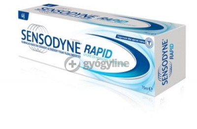 Sensodyne rapid relief fogkrém 75 ml