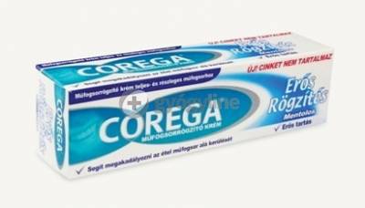 Corega ízmentes műfogsorrögzítő krém 40 ml