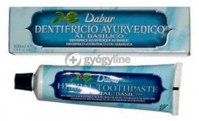 Dabur gyógynövénytartalmú fogkrém bazsalikommal 100 ml
