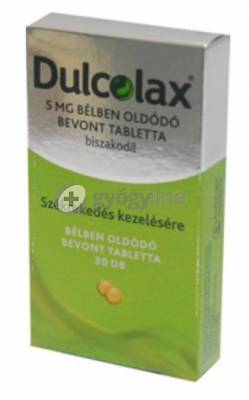 Dulcolax 5 mg tabletta székrekedésre 30 db