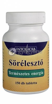 Interherb vital sörélesztő tabletta 150 db