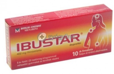 Ibustar 400 mg filmtabletta 10 db