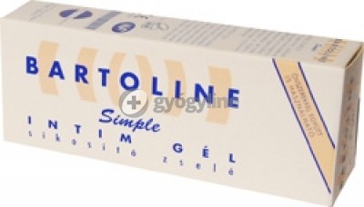 Bartoline síkosító zselé 60 ml