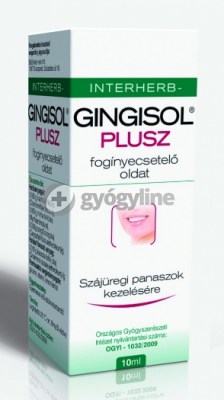 Interherb Gingisol plusz fogínyecsetelő oldat 10 ml