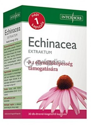 Interherb napi 1 echinacea extraktum kapszula <br>30 db