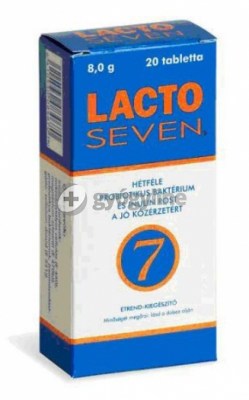 Lactoseven tabletta - 20 db