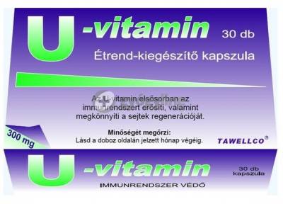 U-vitamin kapszula 30 db