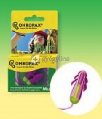 Ohropax multiplux műanyag füldugó 1 pár