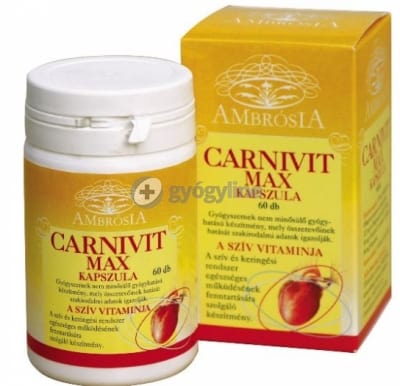 Carnivit max kapszula 60 db