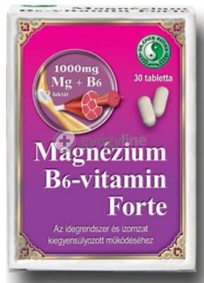 Dr. Chen magnézium B6-vitamin forte tabletta 30 db