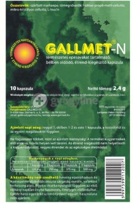 Gallmet-N kapszula - 30 db