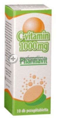 Pharmavit C-vitamin 1000mg pezsgőtabletta 10 db