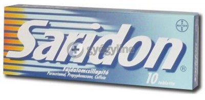 Saridon fájdalomcsillapító tabletta 10 db