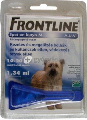 Frontline spot on kutya M (10-20kg) 1 db