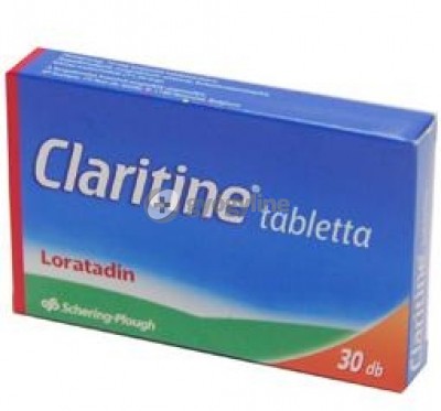 Claritine 10 mg tabletta 30 db