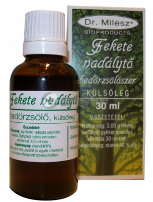 Dr. Milesz fekete nadálytő bedörzsölő 30 ml