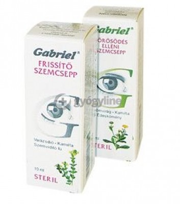 Gabriel vörösödés elleni szemcsepp 10 ml