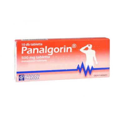 Panalgorin 500 mg tabletta 10 db