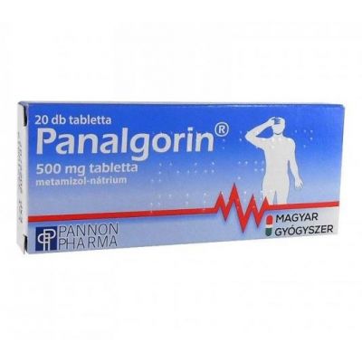 Panalgorin 500 mg tabletta 20 db