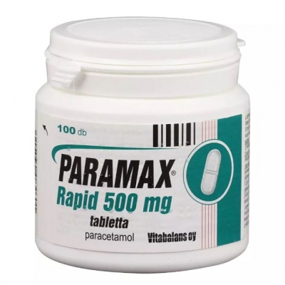 Paramax rapid 500 mg tabletta 100 db