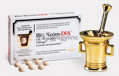 Pharma Nord bio-króm DIA tabletta, 30 db