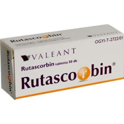 Rutascorbin 20 mg/50 mg tabletta 50 db