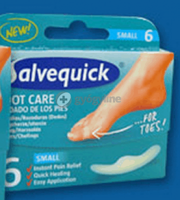 Salvequick tapasz hólyagra és horzsolásra lábujj 6 db