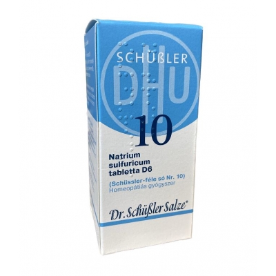 Schüssler-só Nr.10 natrium sulfuricum D6 200 db