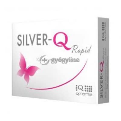 Silver-Q Rapid lágyzselatin hüvelykapszula 10 db