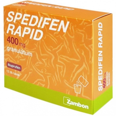 Spedifen Rapid 400 mg granulátum 12 db