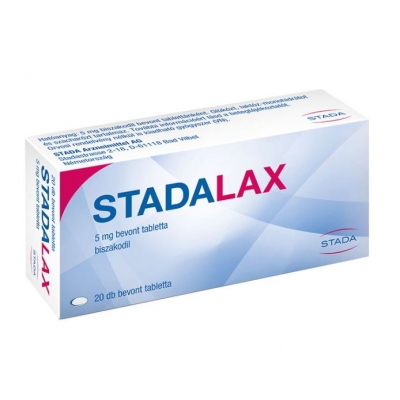 Stadalax 5 mg bevont hashajtó tabletta 20 db