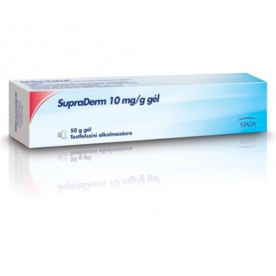 Supraderm 10 mg/gél 50 g